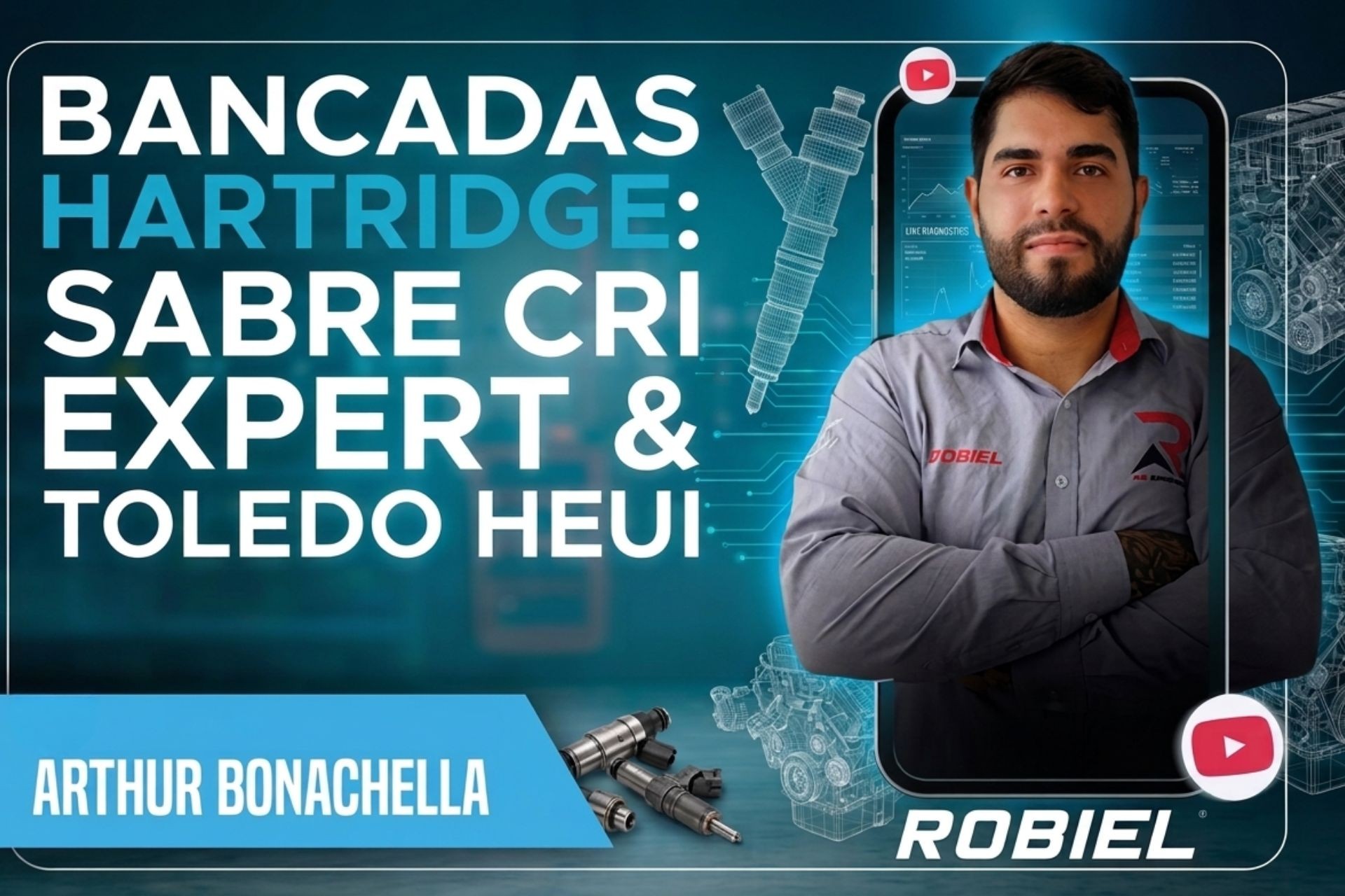 Sabre CRi Expert vs Toledo HEUI Master: Qual Bancada Hartridge é Ideal para a sua Oficina Diesel