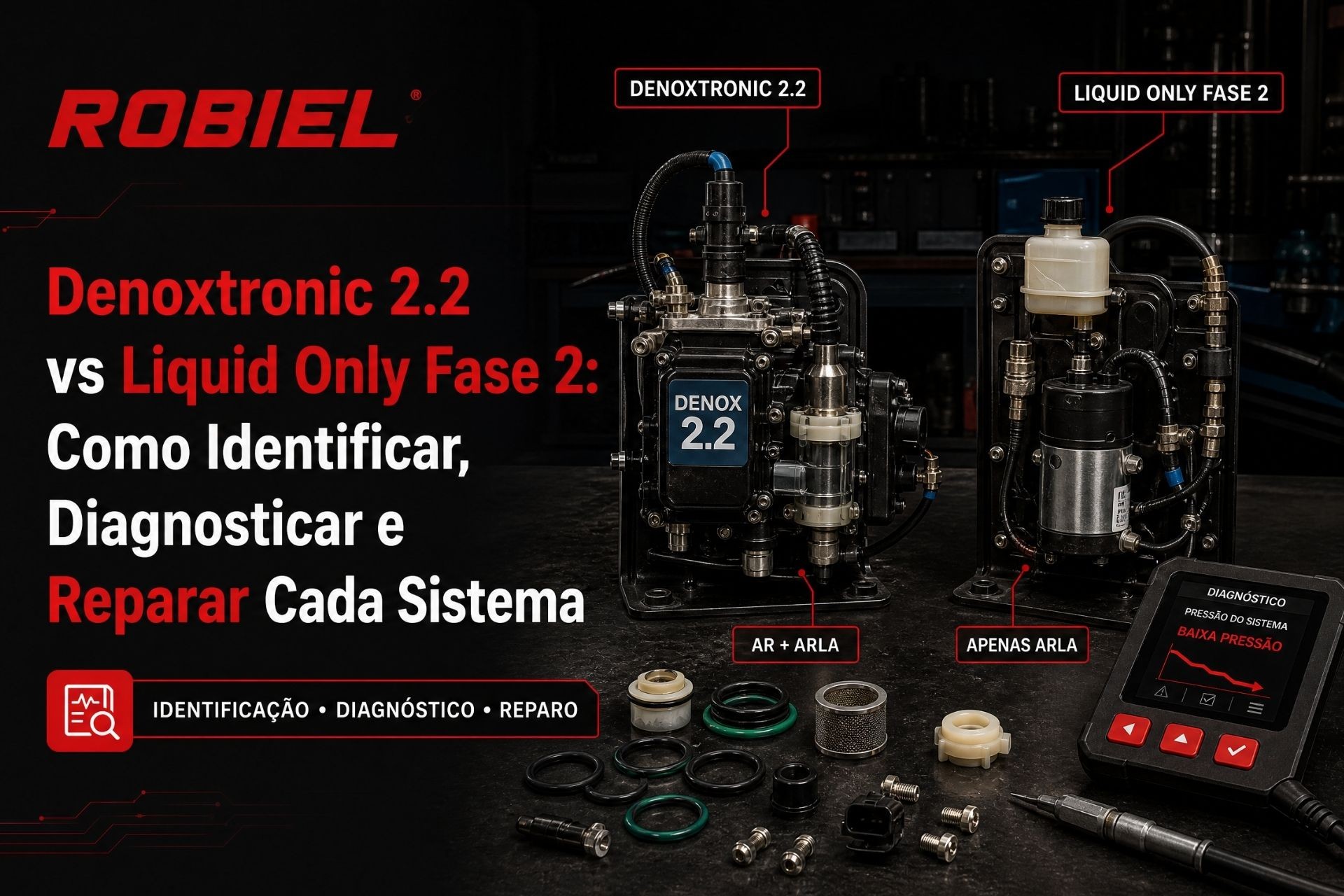 Denoxtronic 2.2 vs Liquid Only Fase 2: Como Identificar, Diagnosticar e Reparar Cada Sistema