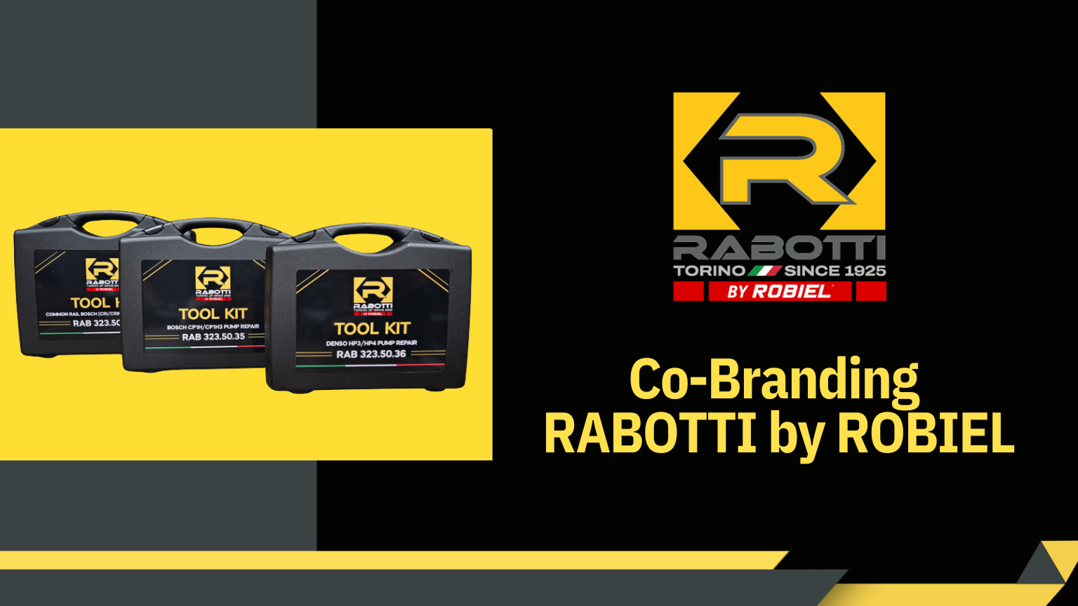 Parceria de Co-Branding RABOTTI by ROBIEL