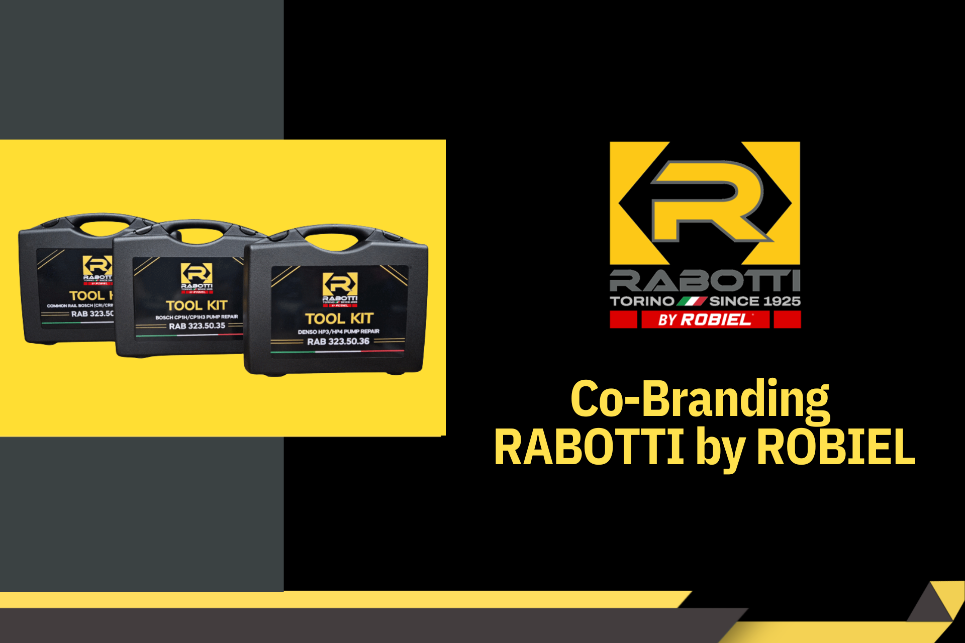 Parceria de Co-Branding RABOTTI by ROBIEL